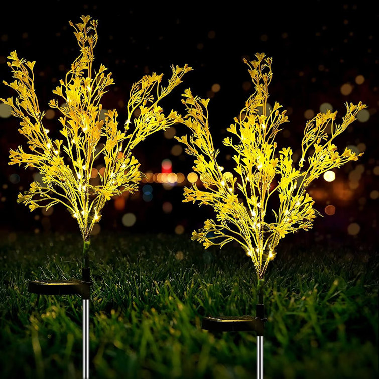 Dakota Fields Amores Low Voltage LED Solar Flowers Garden Lights